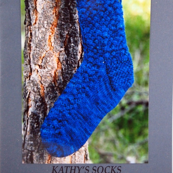 Kathy's Socks By Mountain Colors Hand-Painted Yarns Knitting Pattern Packet Undated