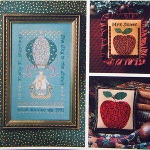 Laurels - The Cricket Collection No. 120 Von Vicki Hastings And The Cross-Eyed Cricket Vintage Cross Stitch Pattern Leaflet 1994