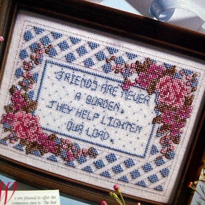 Cross Stitch Sampler Vintage Cross Stitch Pattern Magazine Summer 1992