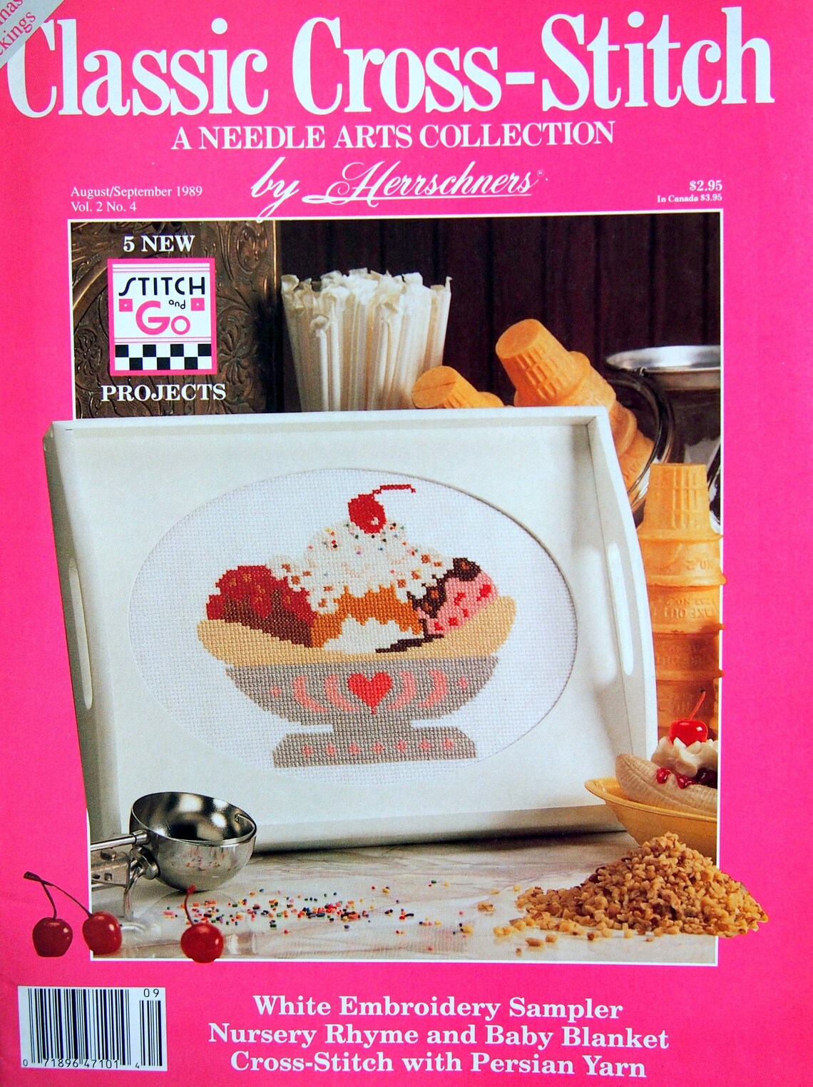 Classic Cross Stitch A Needle Arts Collection By Herrschners | Etsy