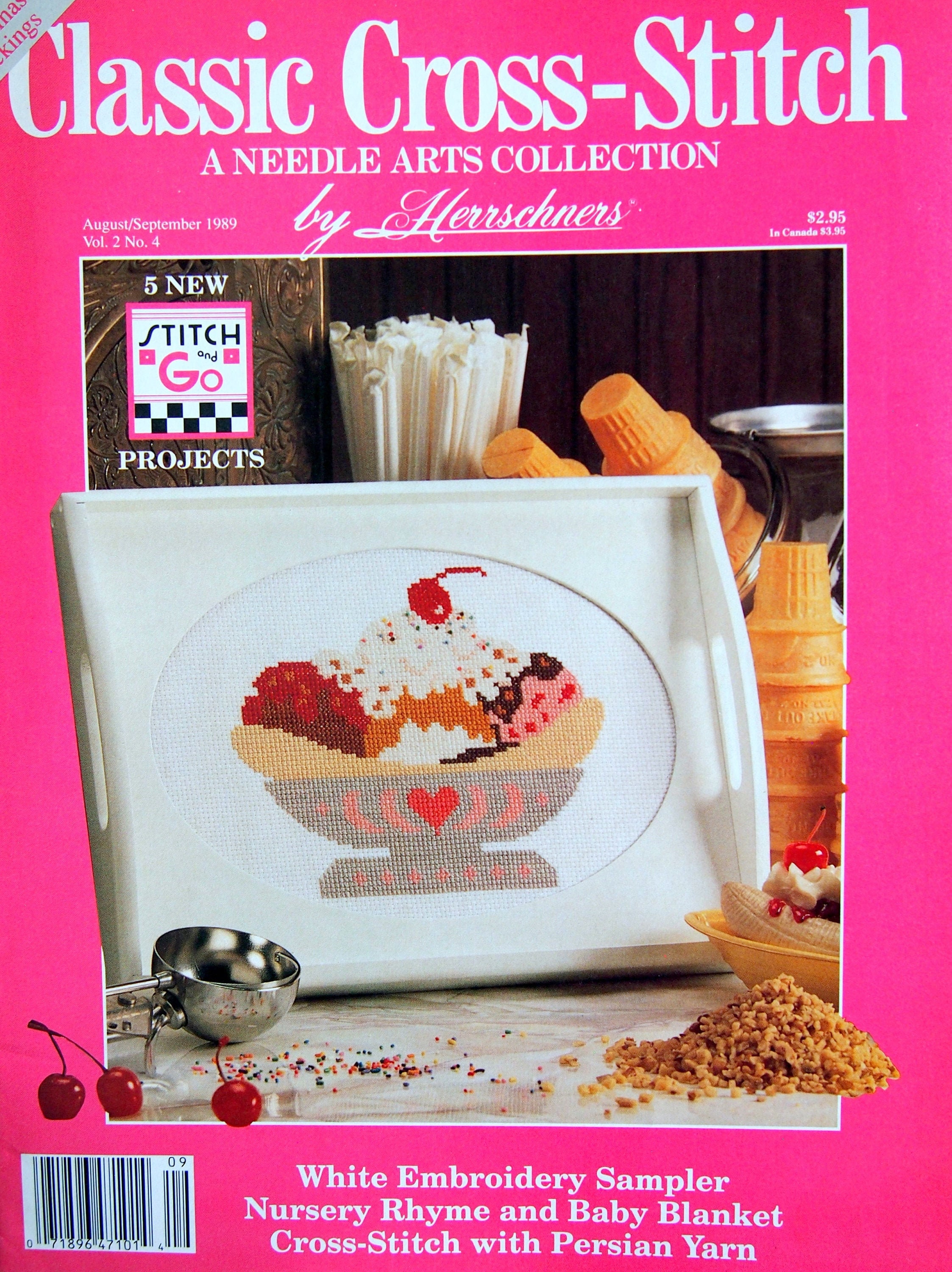 Cross Stitch Sewing & Fiber A Needle Arts Collection By Herrschners