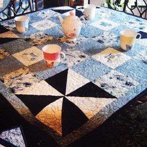 Tea Time Blues By Alison Vandertang Quilting Pattern Packet 2012