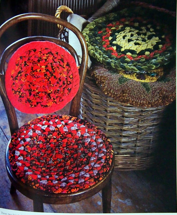 Rag Rug Inspirations by Juliet Bawden Vintage Paperback Rugmaking