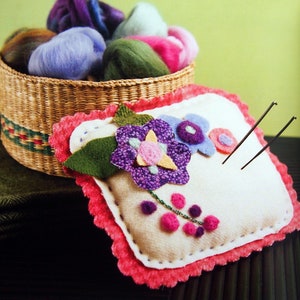 Naaldvilten met katoen en wol door Jennifer Kooy Zoeterman en Linda Lenich Paperback-patroonboek naaldvilten 2008