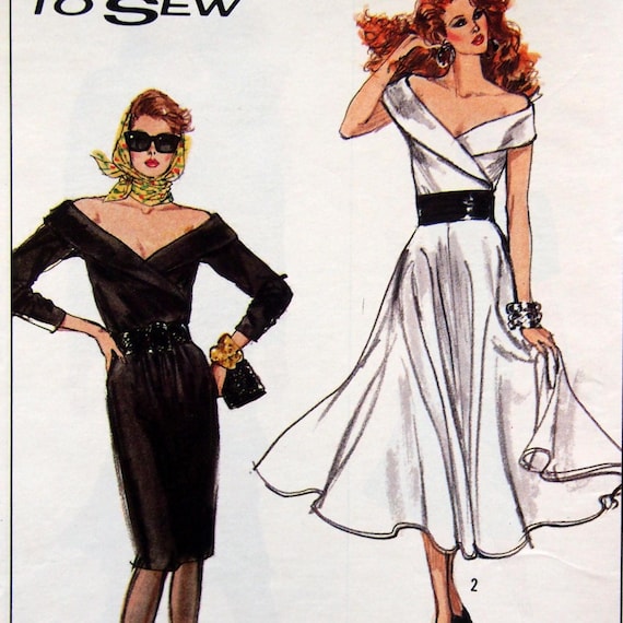 classic dress up games Misses' Dresses (READ DESCRIPTION) Size 10, 12, 14 Simplicity 8491 Vintage Uncut Sewing Pattern 1988 dress up games 2000s