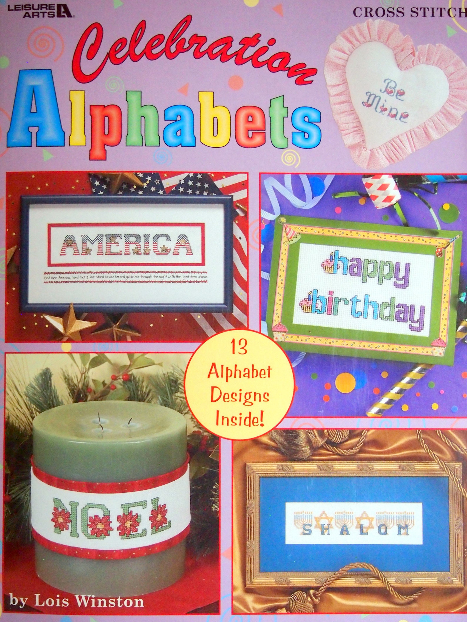 Celebration Alphabets 13 Alphabet Designs by Lois Winston | Etsy