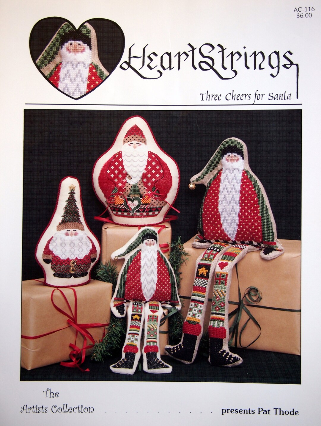 Three Cheers for Santa by Pat Thode and Heartstrings Cross Stitch