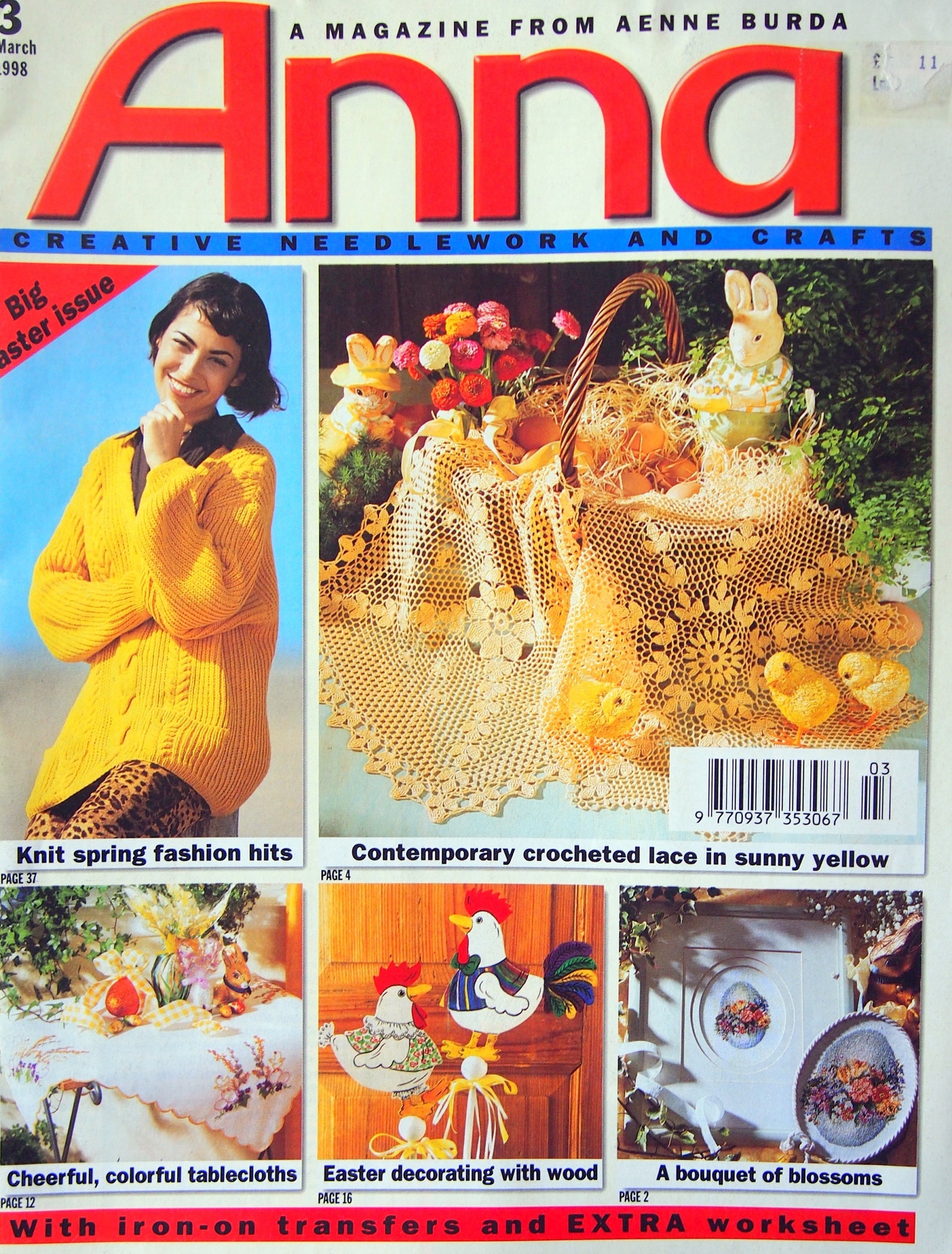 Anna Creative Needlework and Crafts by Aenne Burda Vintage Etsy