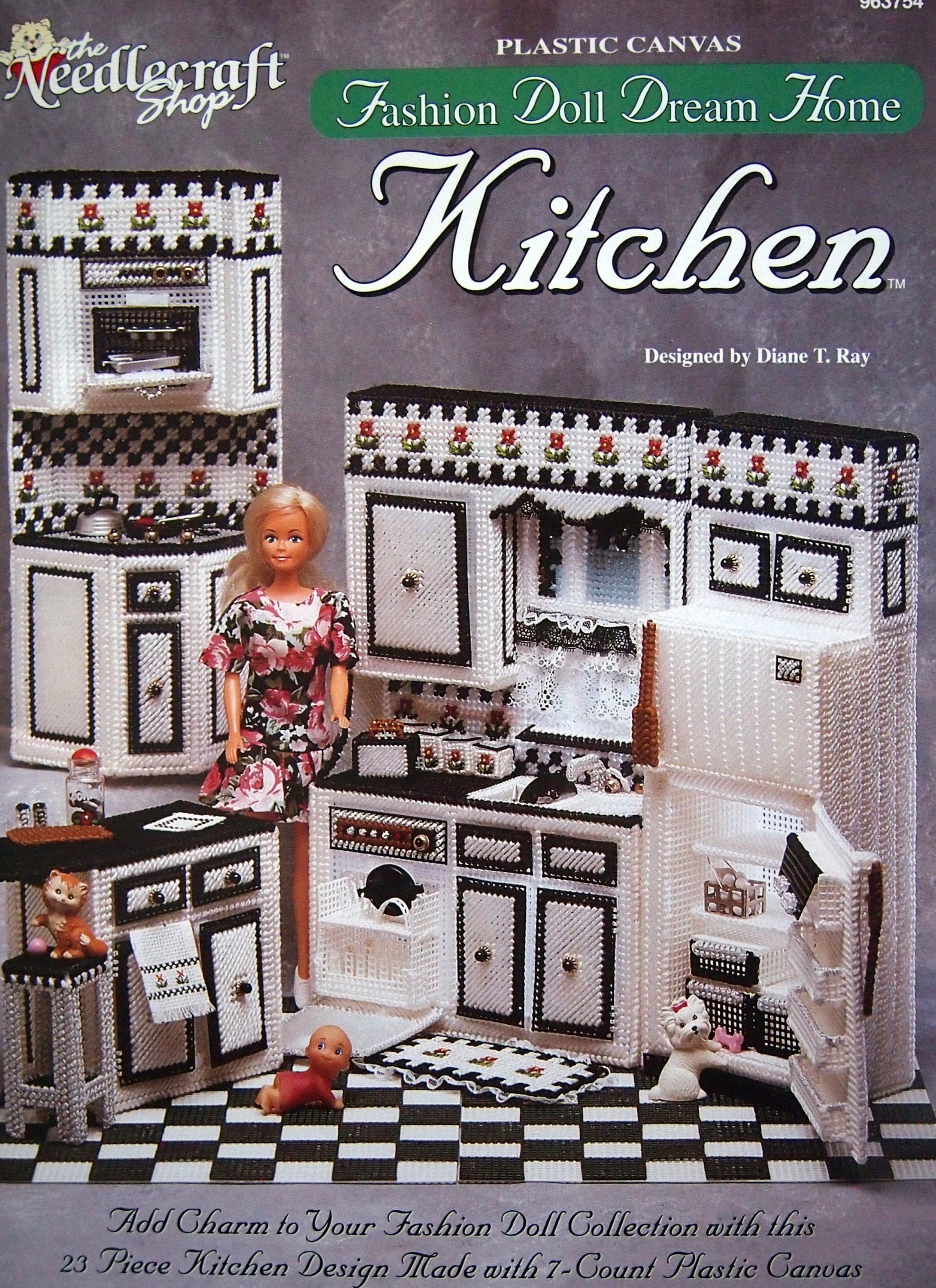 Kitchen Fashion Doll Dream Home 23 Piece Kitchen Design by Diane T