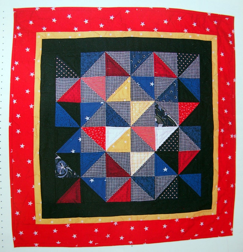 The Pinwheel Quilt by Jean Wells Vintage Quilt Pattern Booklet Etsy