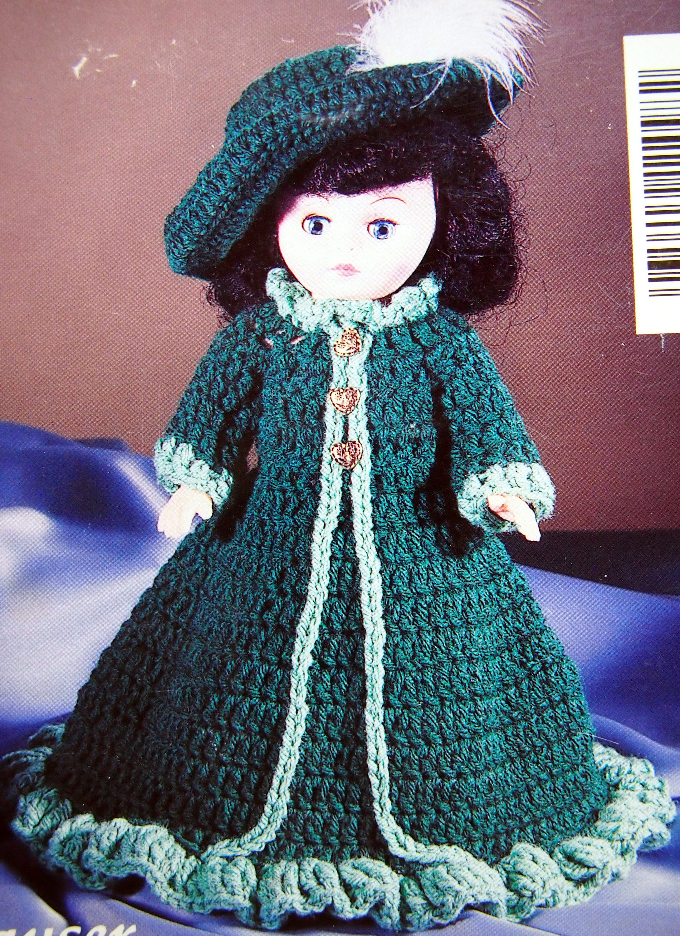 Melody Dolls for 13-inch Dolls by Jan Hatfield Vintage Crochet