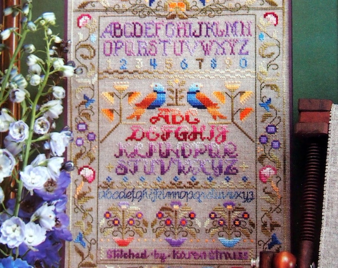 Cross Stitch and Country Crafts Vintage Cross Stitch Pattern Magazine