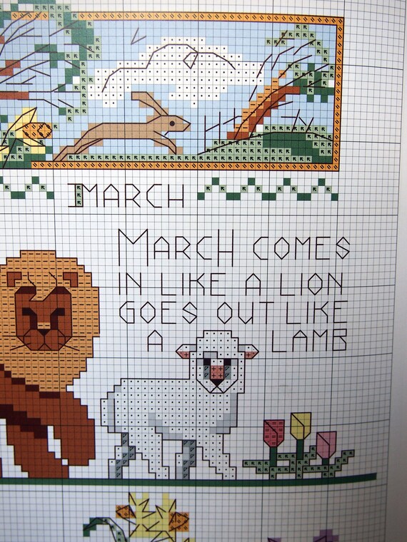 Cross Stitch Celebrations Month by Month by Sue Cook Hardcover