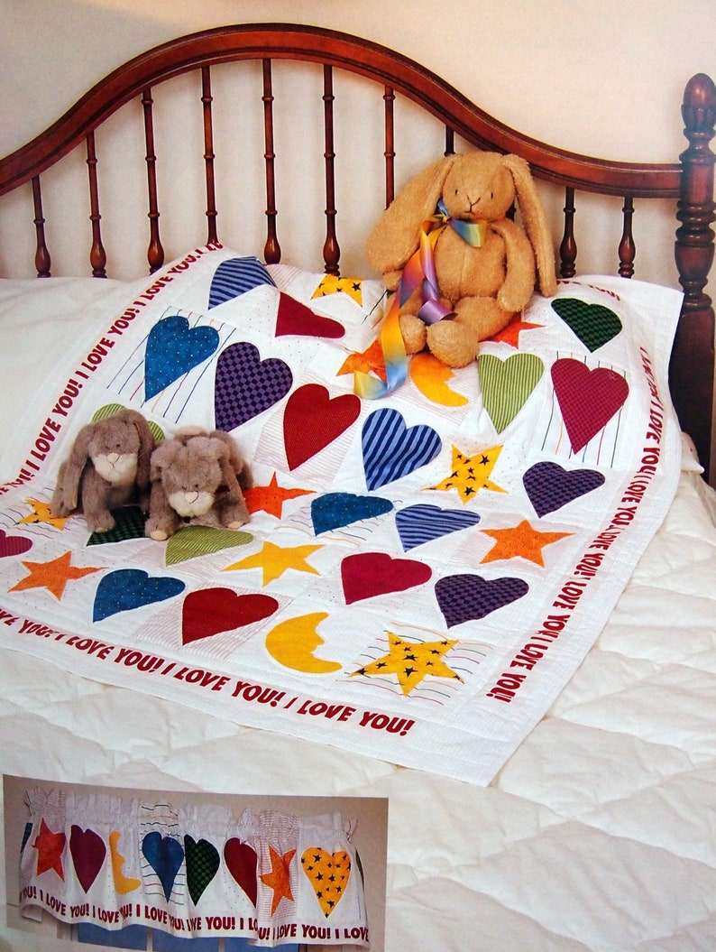 A Sequel By Nancy J Milligan Paperback Quilt Pattern Booklet 1996 P.S Smith /& Lynda S I Love You Two