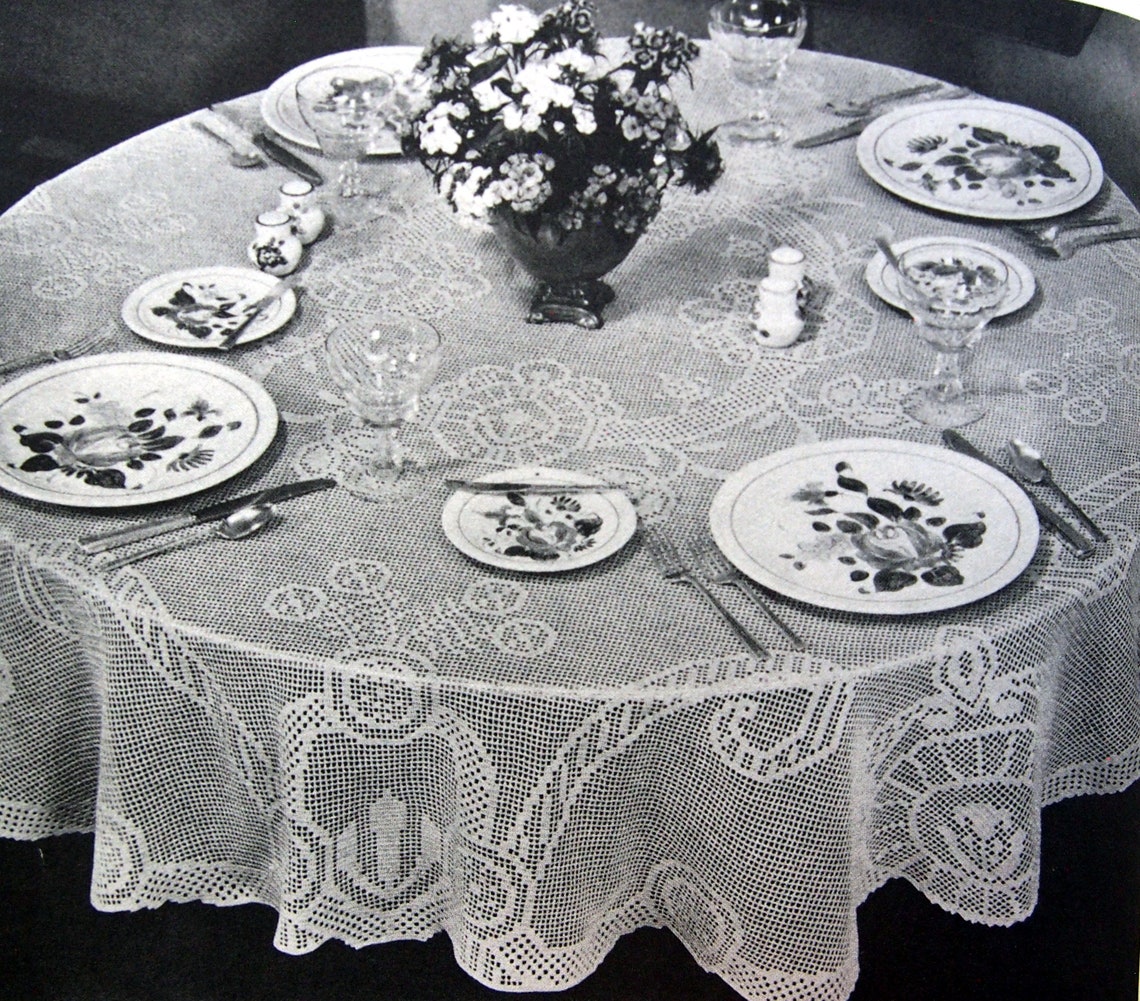 Favorite Filet Crochet Designs - Edited by Rita Weiss Vintage Crochet ...