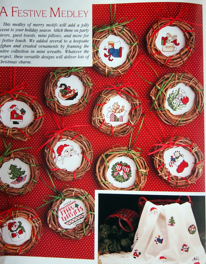 Celebrations to Cross Stitch and Craft Vintage Cross Stitch Etsy