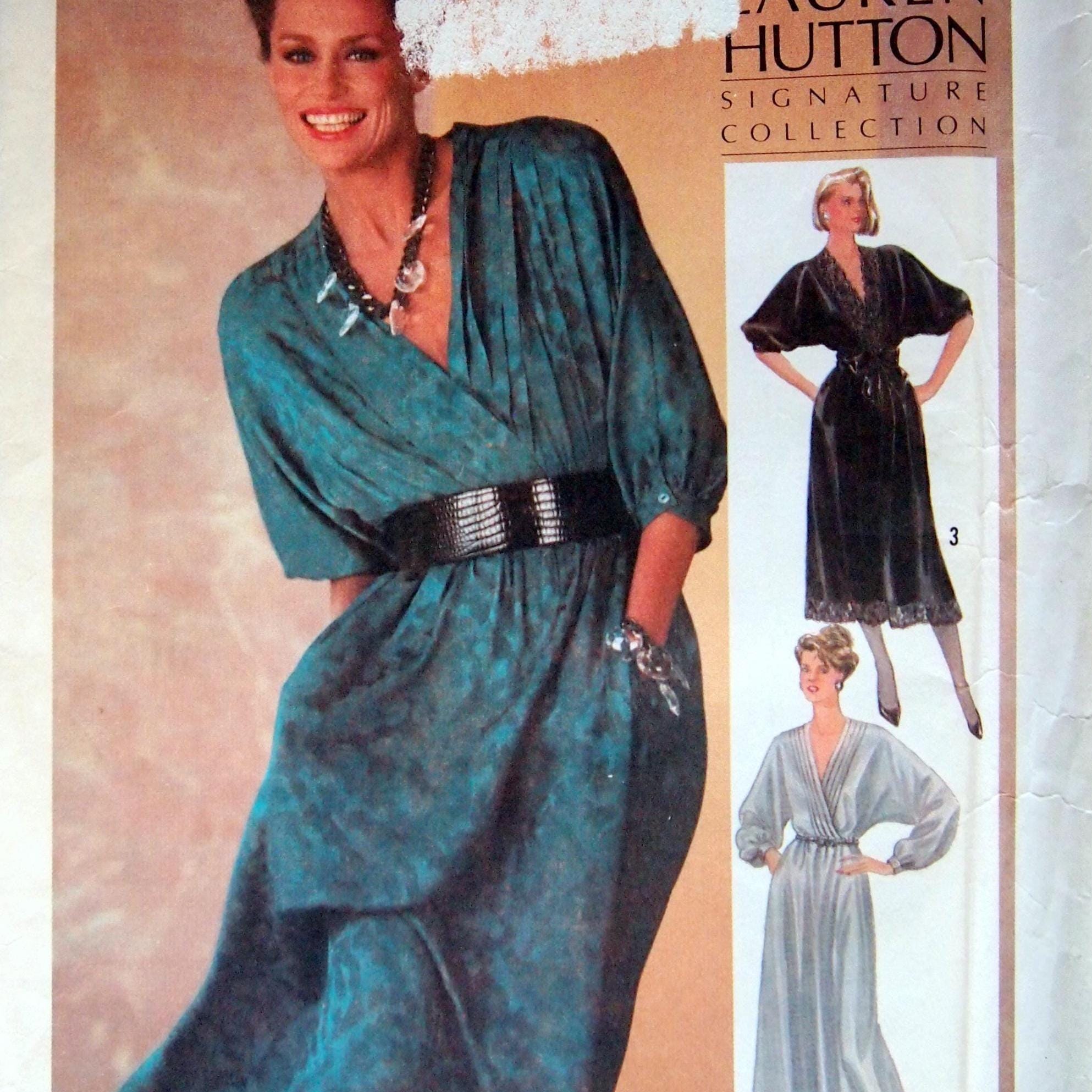 Misses' Dress in Three Lengths Size 10 Simplicity Lauren Hutton