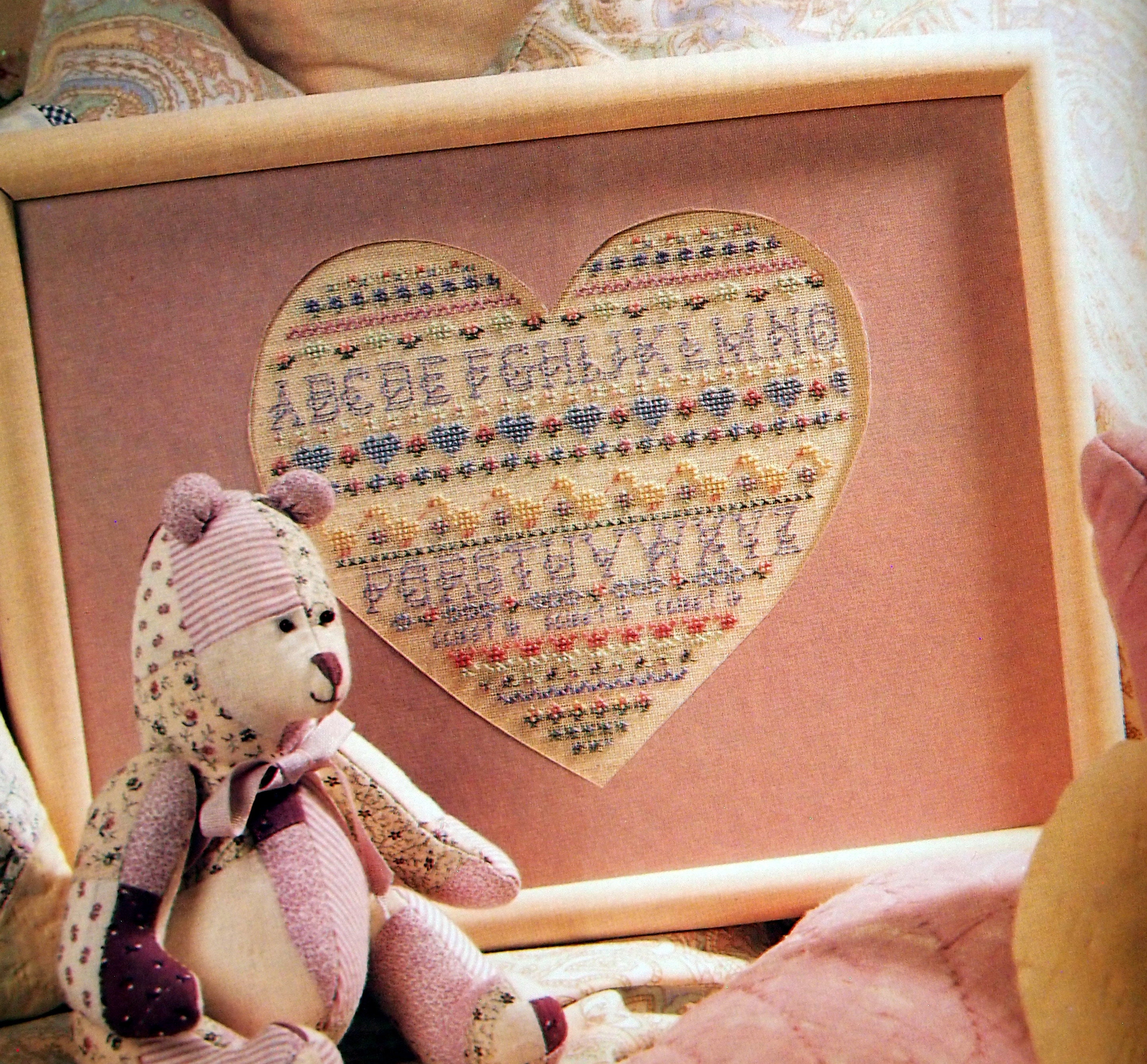 A to Z Cross-stitch Samplers by the Vanessa-ann Collection Vintage