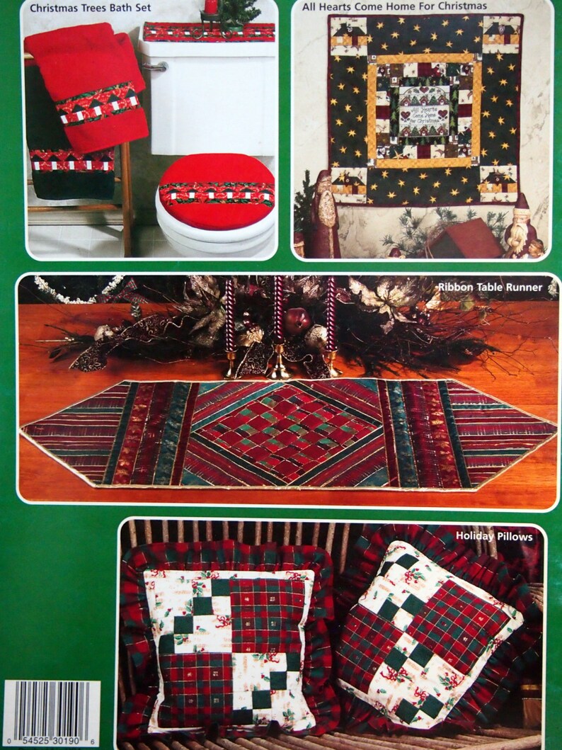 Quilt A Merry Christmas By Sandra L. Hatch Vintage Quilting Pattern Booklet 1997 image 3