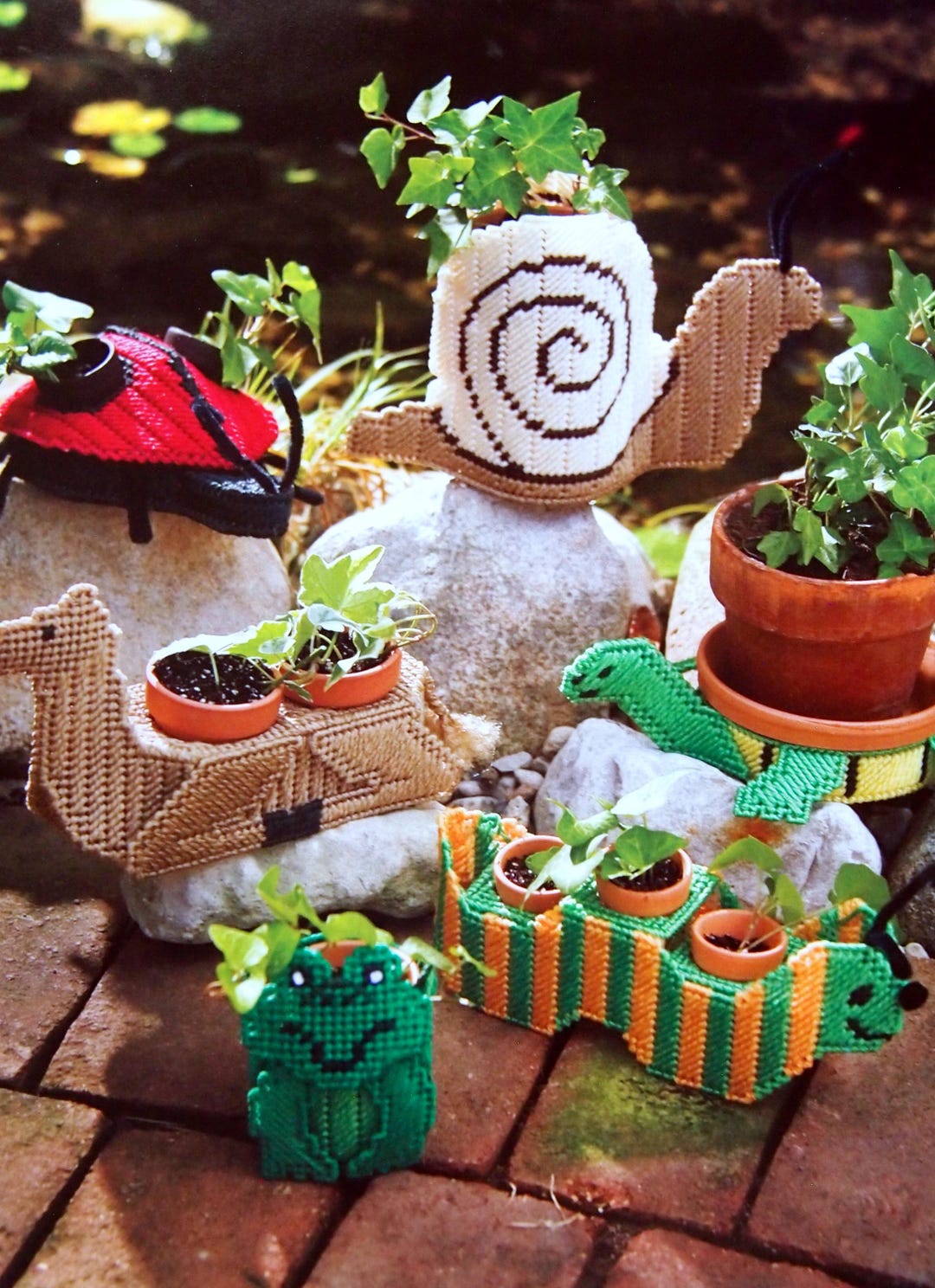 Porch & Patio Plastic Canvas - Edited by Vicki Blizzard Hardcover