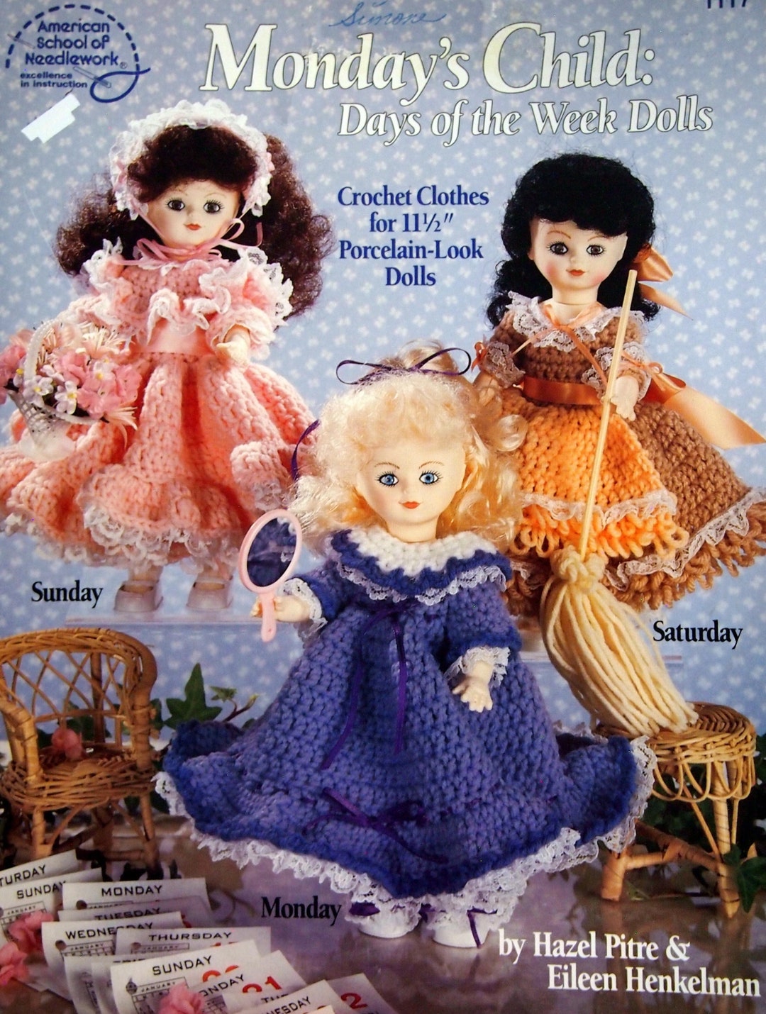 Monday's Child: Days of the Week Dolls by Hazel Pitre and Eileen
