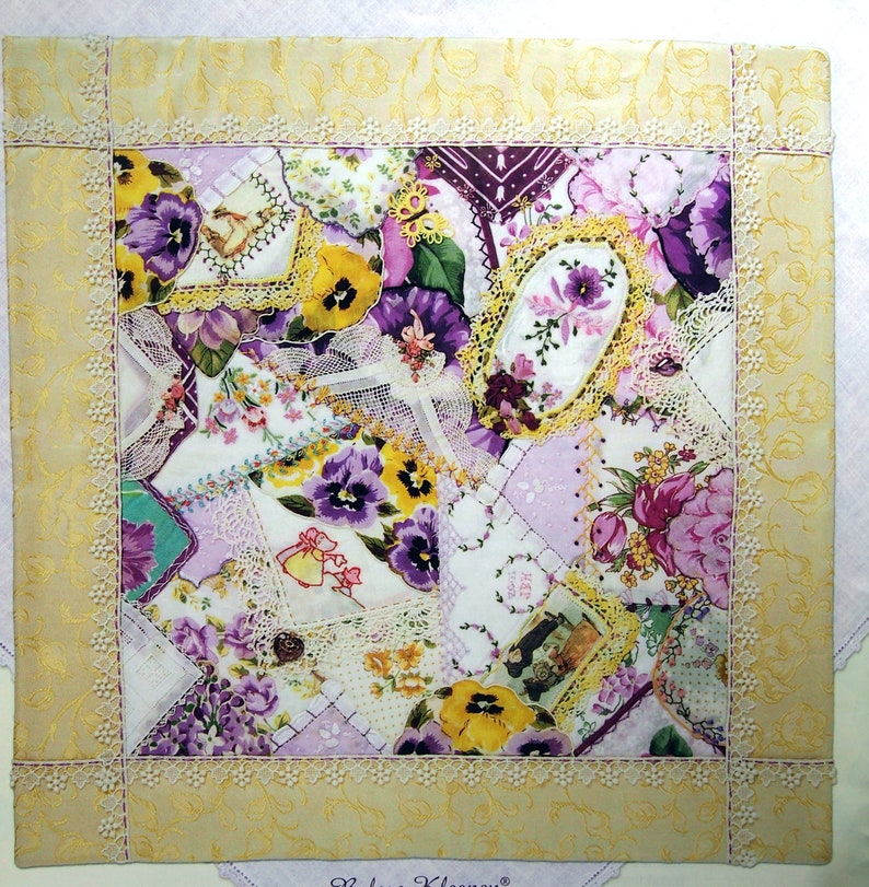 Hanky Panky Crazy Quilts By Cindy Brick Handkerchief Quilt Etsy