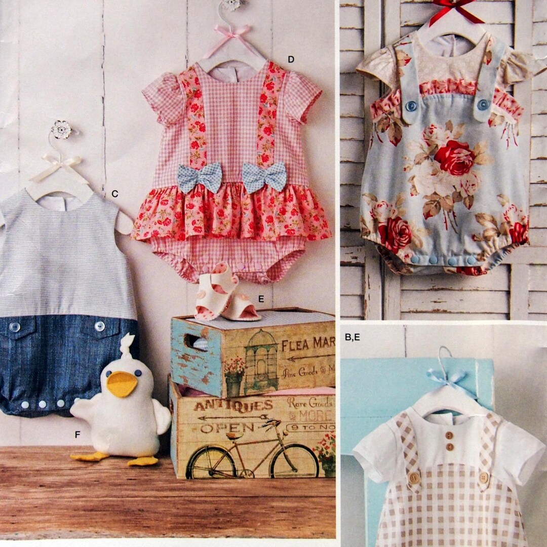 Babies' Rompers, Sandals and Stuffed Duck Size XXS, XS, S, M, L ...