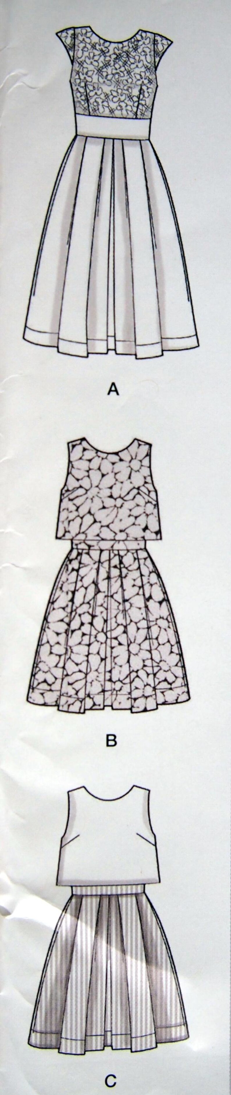 Misses' Dress in Two Lengths With Bodice Variations - Cynthia Rowley ...