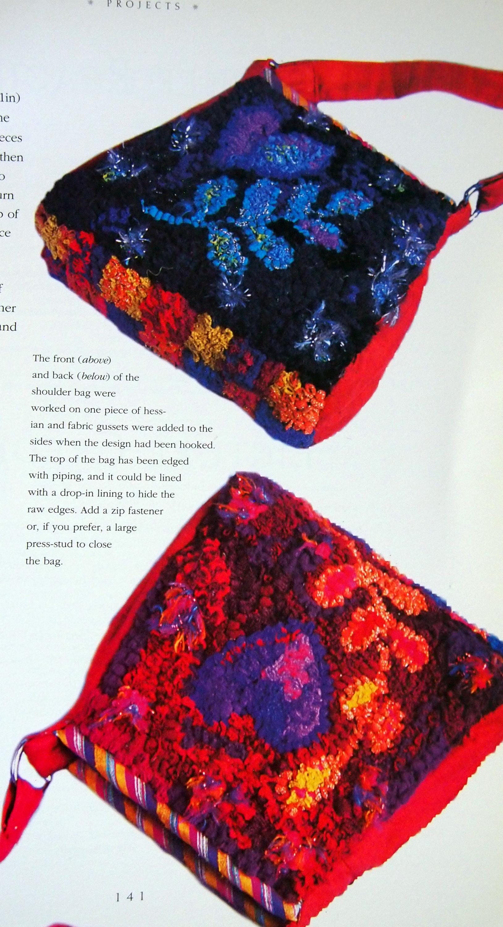 Rag Rug Inspirations by Juliet Bawden Vintage Paperback Rugmaking