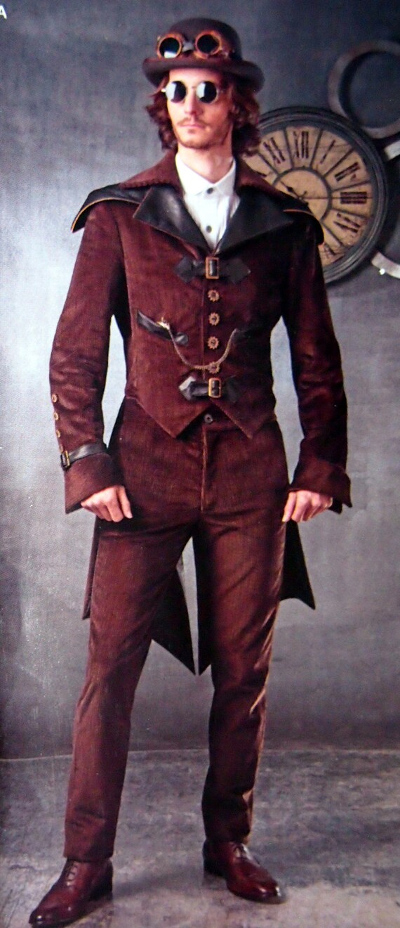 Steampunk y D a de Muertos Trajes de Hombre Tama o 46 a 52