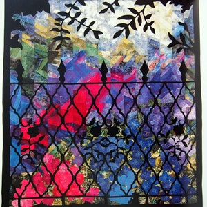 Enchanted Views - Quilts Inspired By Wrought-Iron Designs By Dilys A. Fronks Paperback Quilt Pattern Book 2002