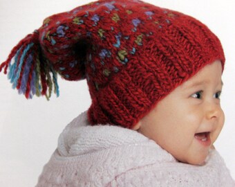 Easy Knit Hats 6 Styles, Endless Possibilities Knitting Pattern Leaflet 2012