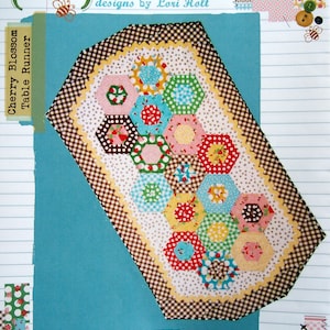 Cherry Blossom Table Runner By Lori Holt And Bee In My Bonnet Quilting Pattern Packet 2011