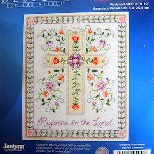 Dropship Beautiful Flower DIY Cross Stitch Stamped Kits Pre-Printed 11CT Embroidery  Kits Wall Decor, 15x19 Inch to Sell Online at a Lower Price