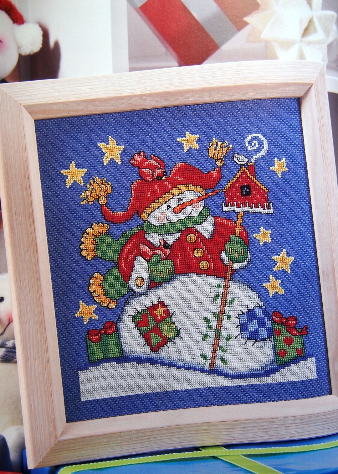 Treasured Memories A Cross Stitch Christmas by Craftways Hardcover