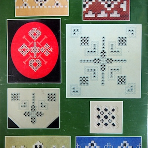 Hardanger Embroidery An Introduction By Marion Scoular Vintage Hardanger Embroidery Pattern Booklet 1977