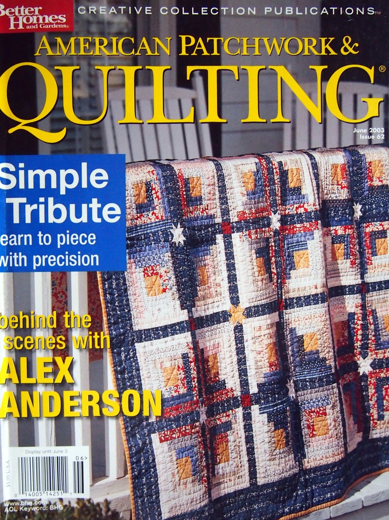 American Patchwork & Quilting by Better Homes and Gardens - Etsy