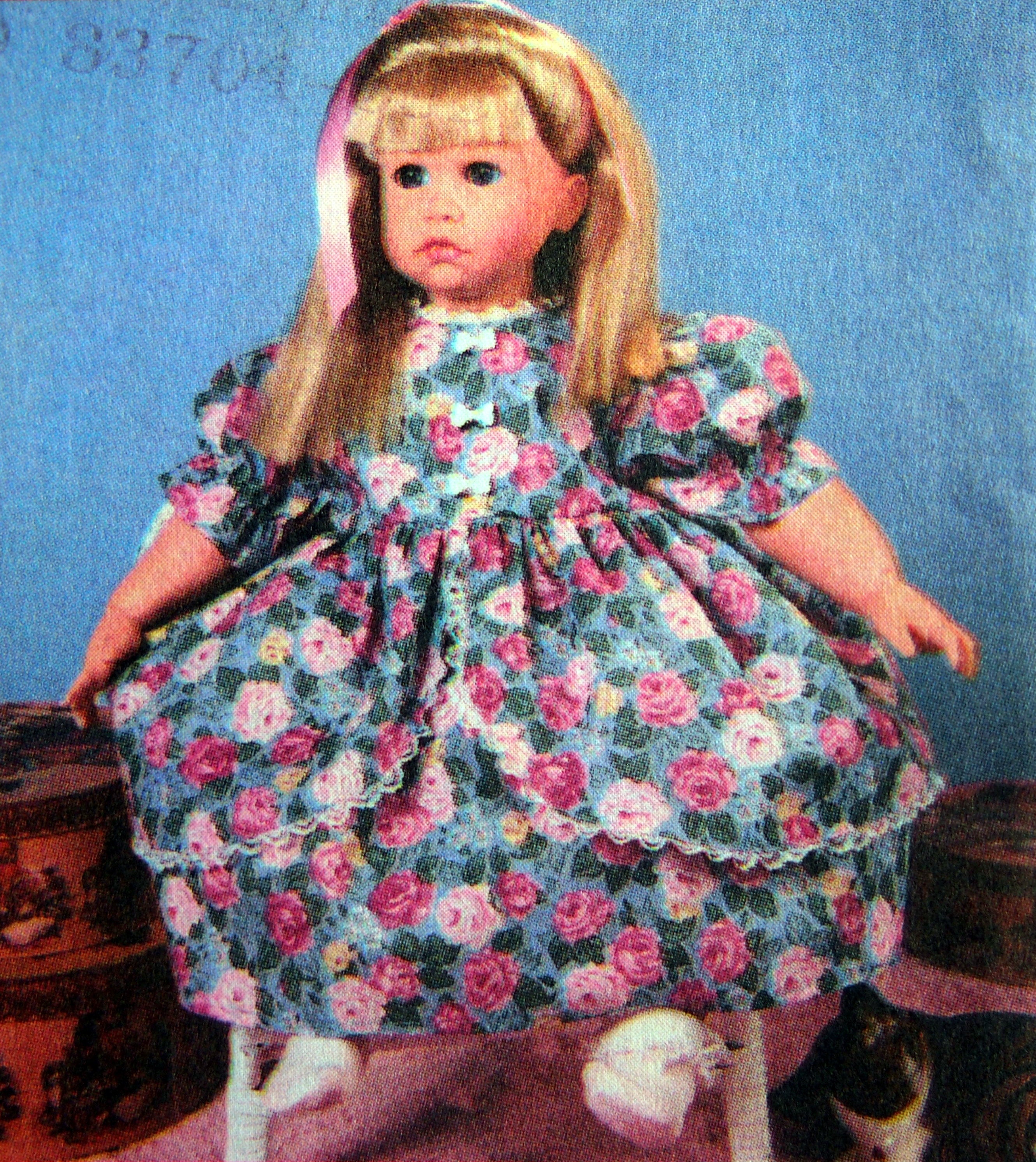 Design Your Own Doll Clothes Simplicity Crafts 9286 Vintage Etsy