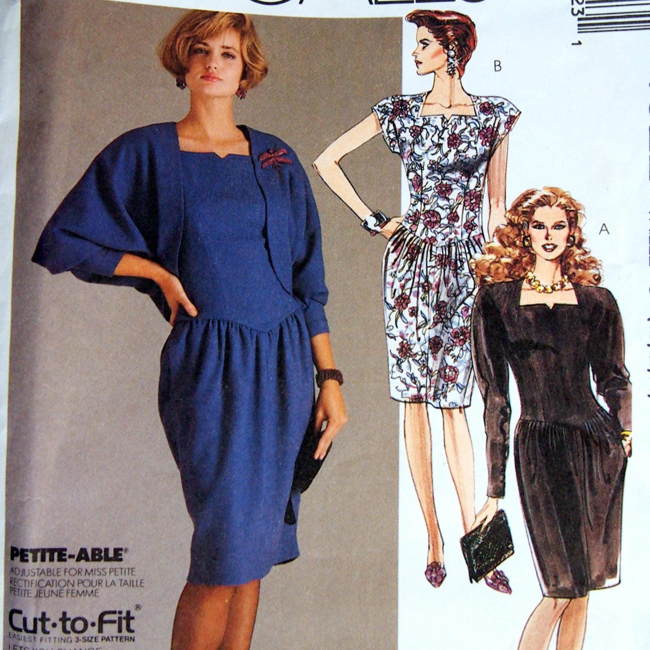 1988 Retro Dress - Etsy