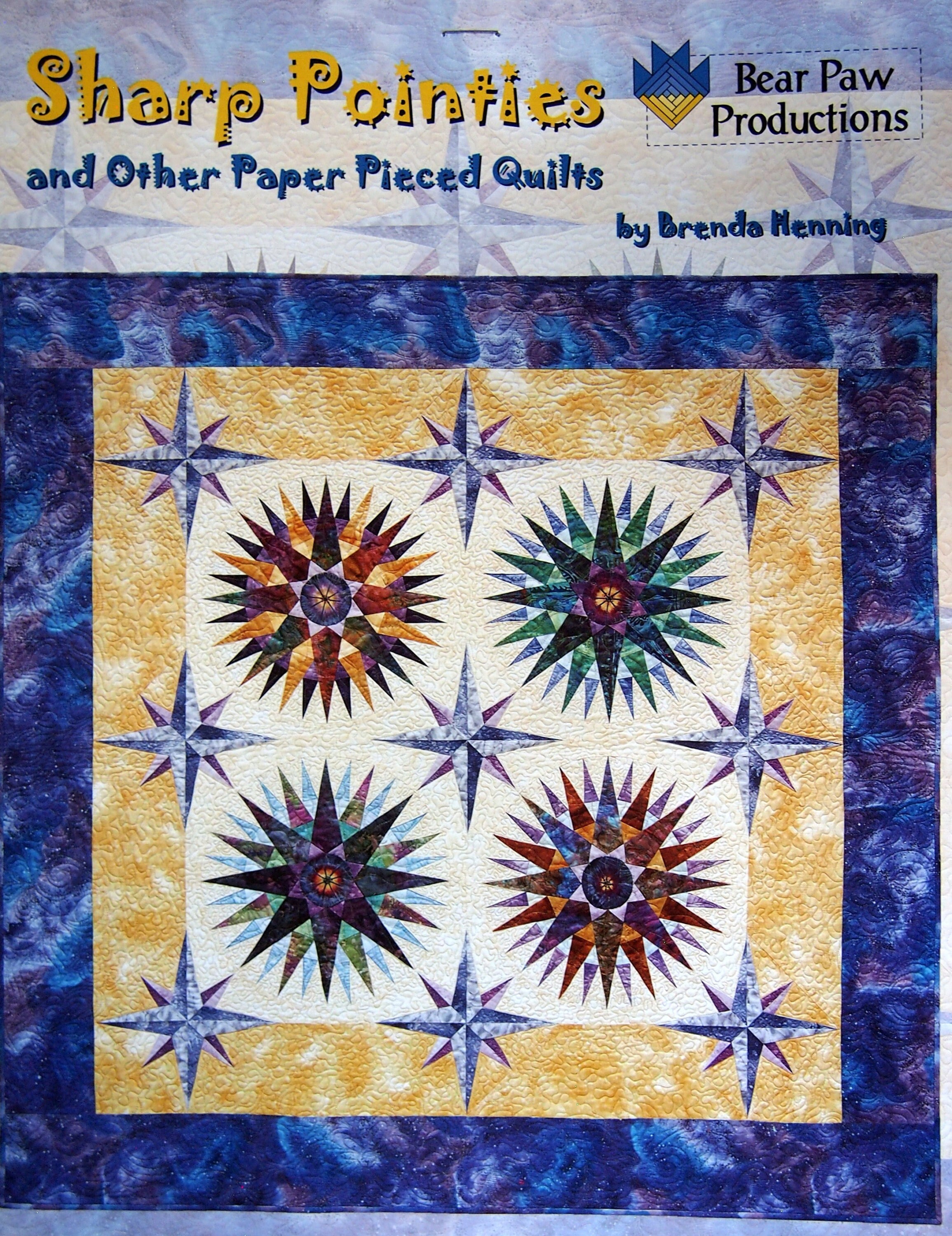 Sharp Pointies and Other Paper Pieced Quilts by Brenda