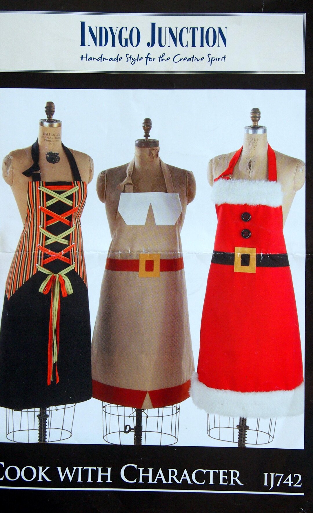 Cook With Character IJ742 by Indygo Junction Uncut Sewing Pattern ...