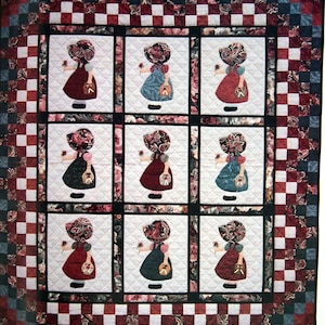 Sisters And Quilts - Threads That Bind By Ann Seely And Joyce Stewart Vintage Paperback Quilting Pattern Book 1992