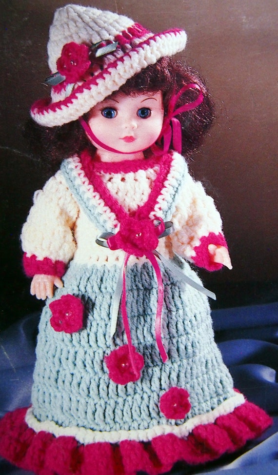 Melody Dolls for 13-inch Dolls by Jan Hatfield Vintage Crochet