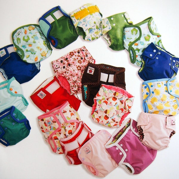 Cloth Diapers Made Easy DIY Cloth Diapers For Baby You Can Make! By Babyville Boutique Sewing Pattern Booklet 2014