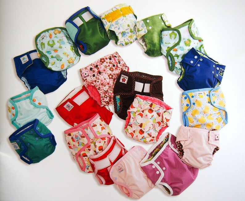 Cloth Diapers Made Easy DIY Cloth Diapers for Baby You Can Etsy