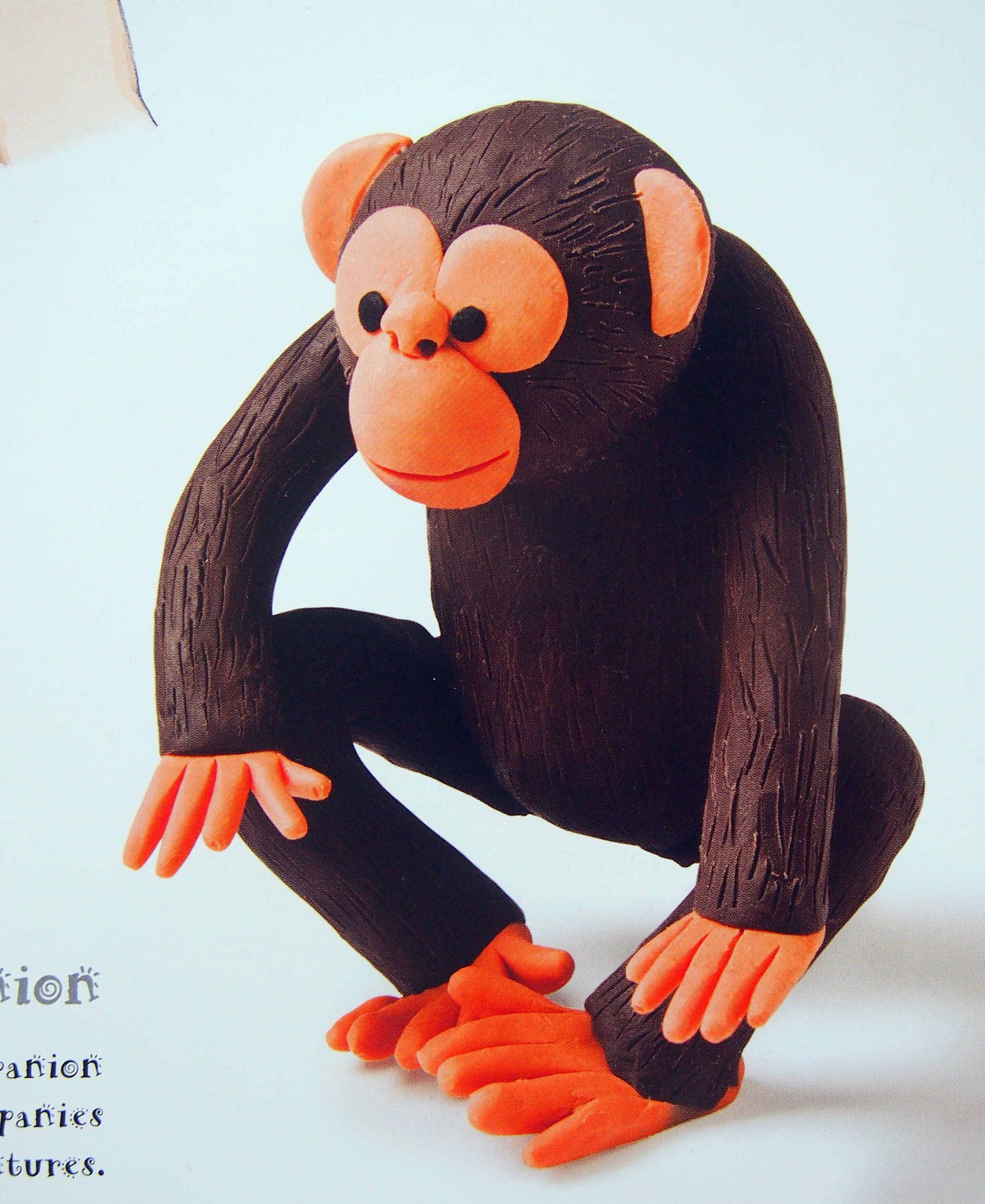Modeling Clay Animals - Easy-To-Follow Projects In Simple Steps By Bernadette Cuxart Paperback Modeling Clay Pattern Book 2010