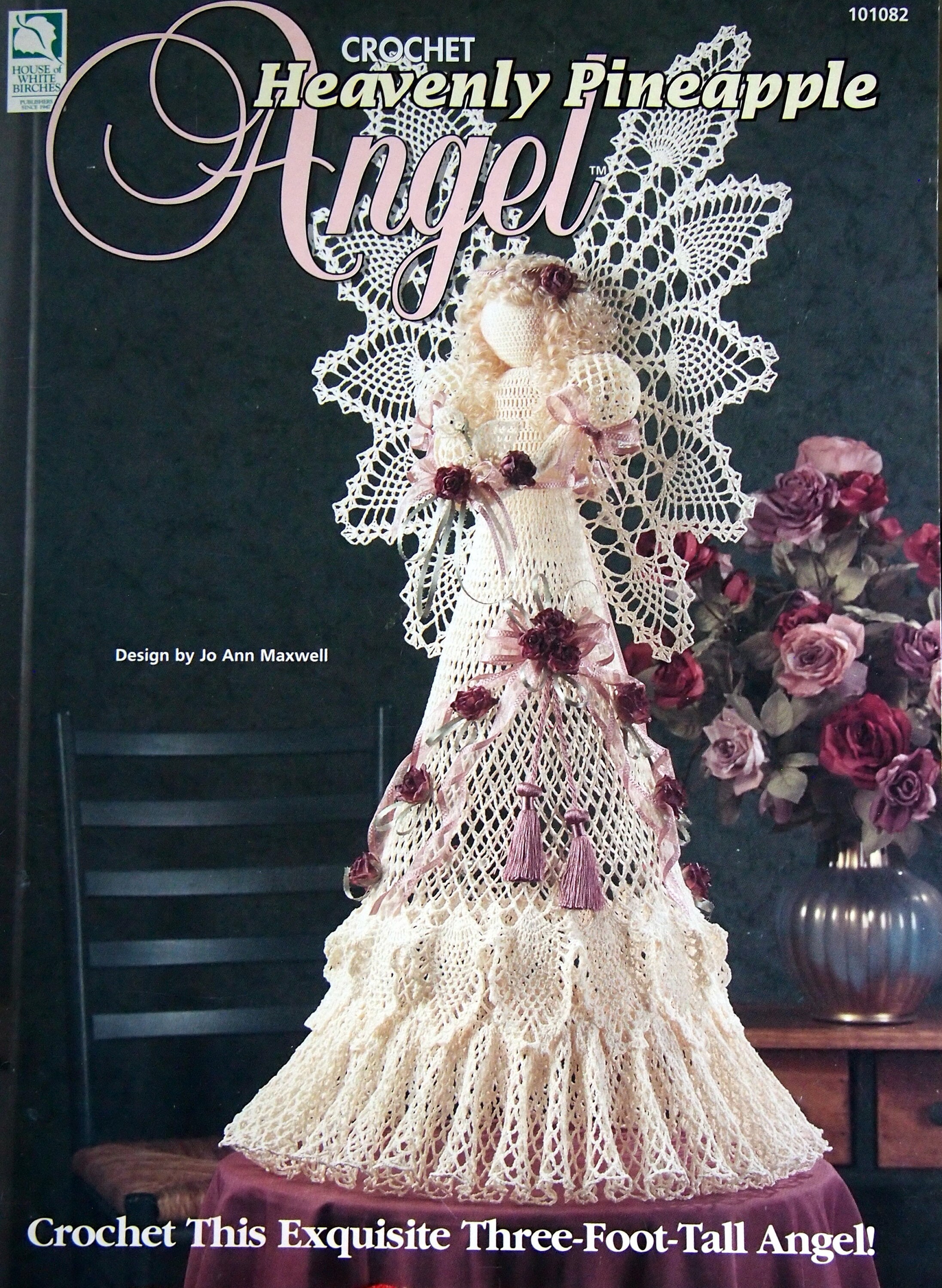 Heavenly Pineapple Angel by Jo Ann Maxwell Vintage Crochet Pattern