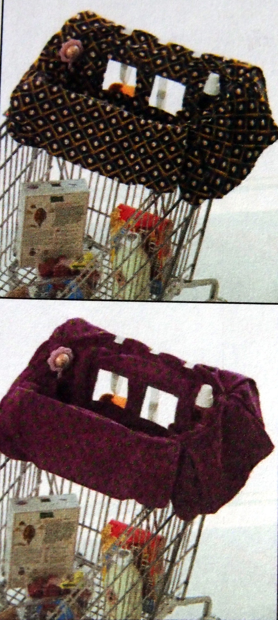 Baby's Grocery Cart Liner and Toys Mccall's Crafts Etsy