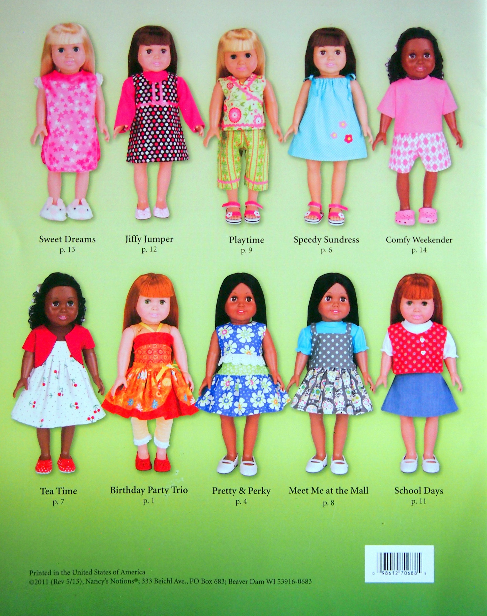 30Minute Doll Clothes By Nancy Zieman With Joan Hinds Etsy