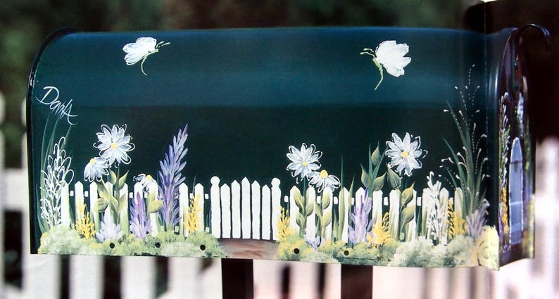 Mailboxes - One Stroke - 12 Mailboxes by Donna Dewberry Vintage Tole ...